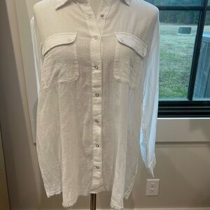 Elan Classic White Shirt